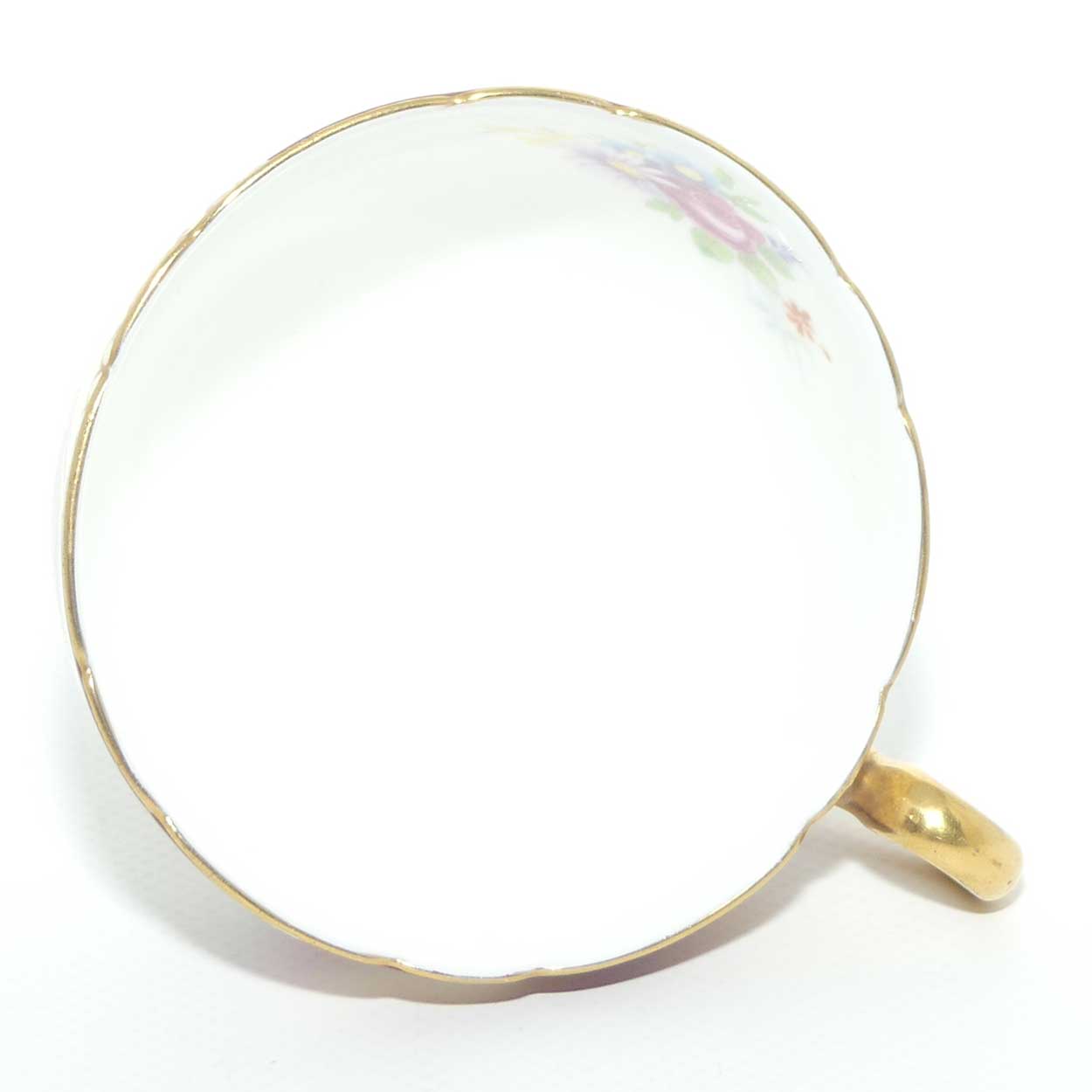 Shelley Ripon shape trio | Georgian and Gilt Patches pattern | #13490