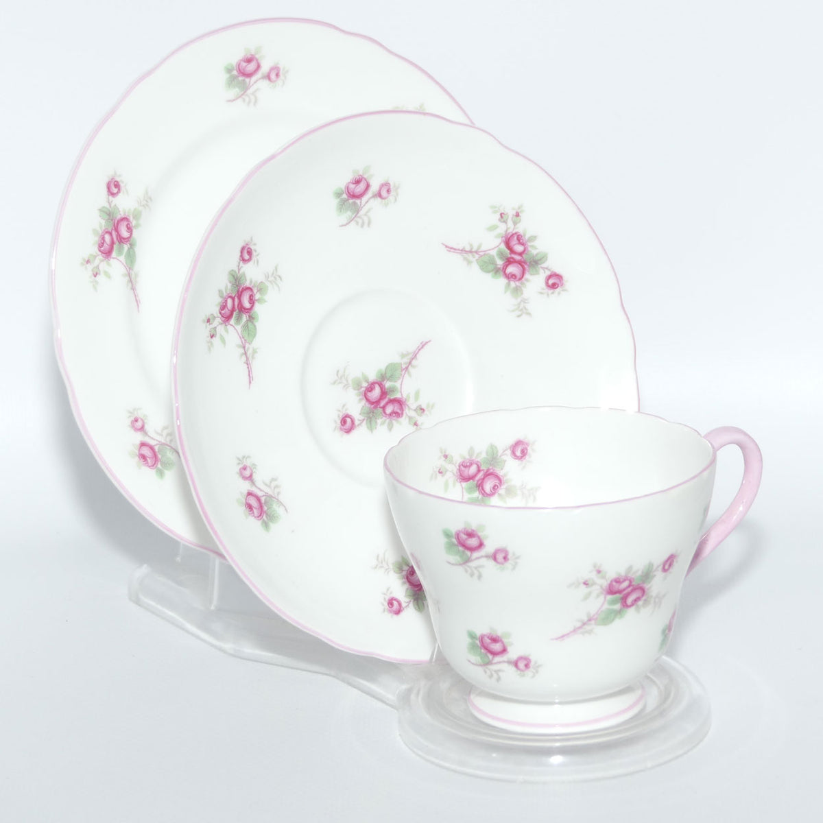 Shelley Richmond Shape Roses Spray pattern trio | 13545