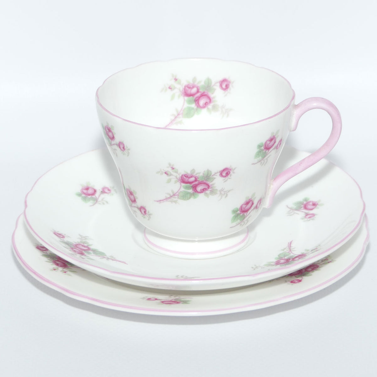 Shelley Richmond Shape Roses Spray pattern trio | 13545