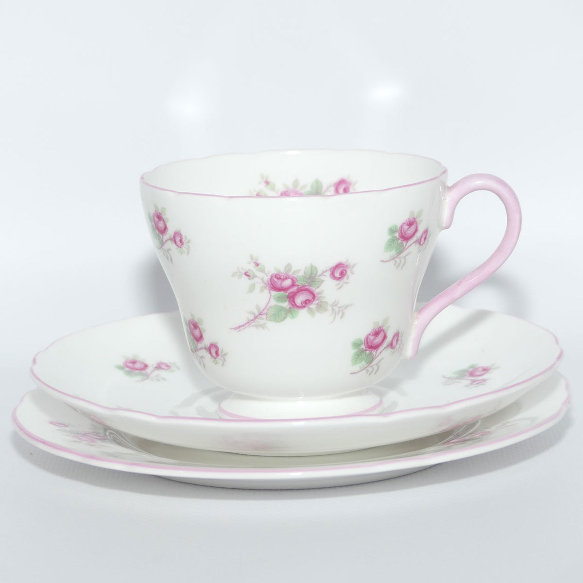 Shelley Richmond Shape Roses Spray pattern trio | 13545