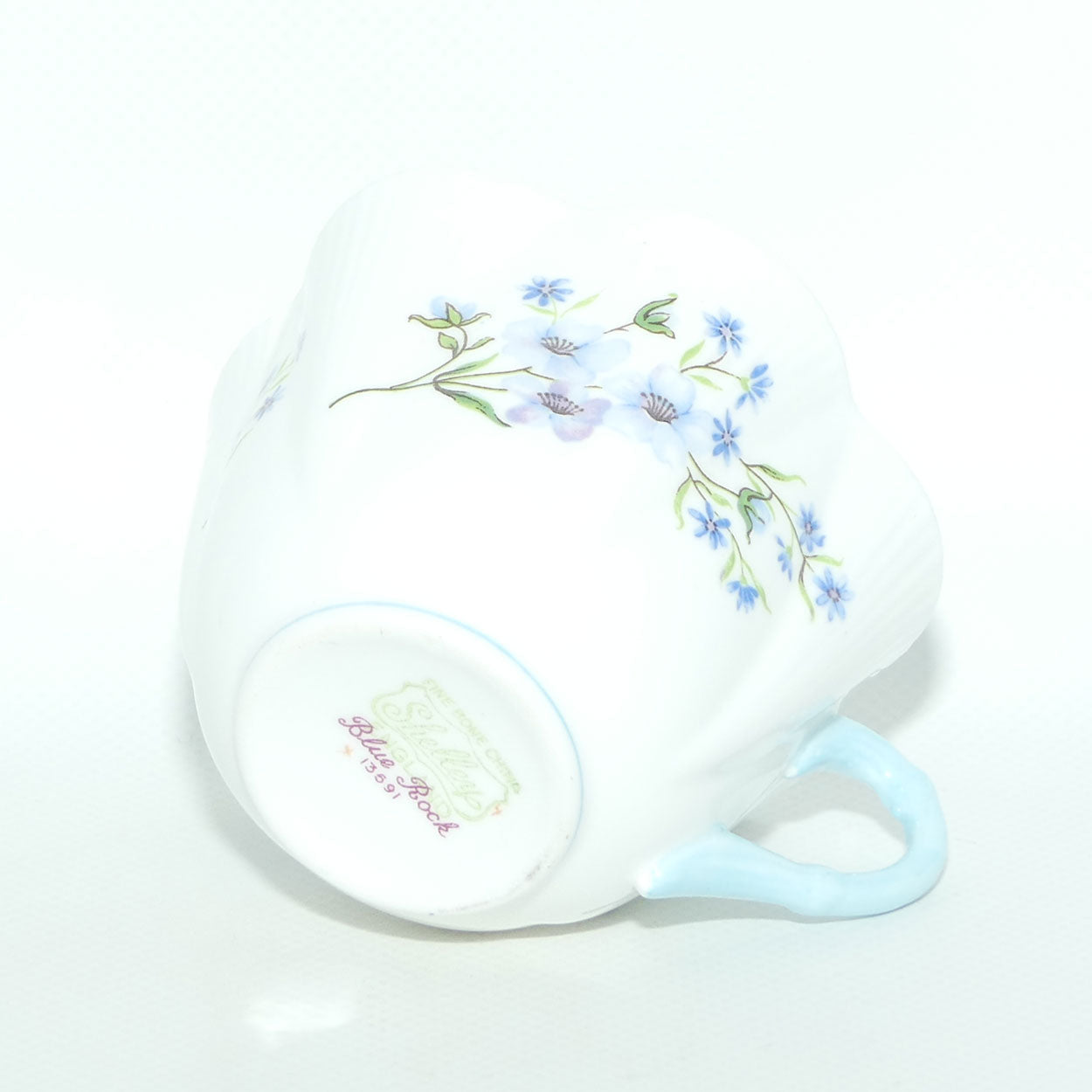 Shelley Dainty shape Blue Rock trio | 13591