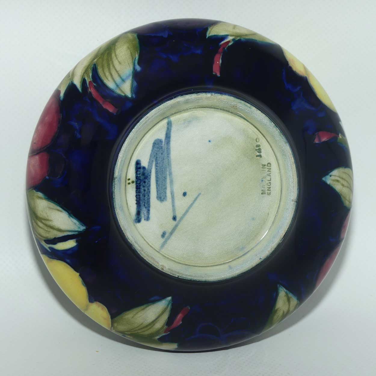 William Moorcroft Wisteria 141 shape curved side bowl