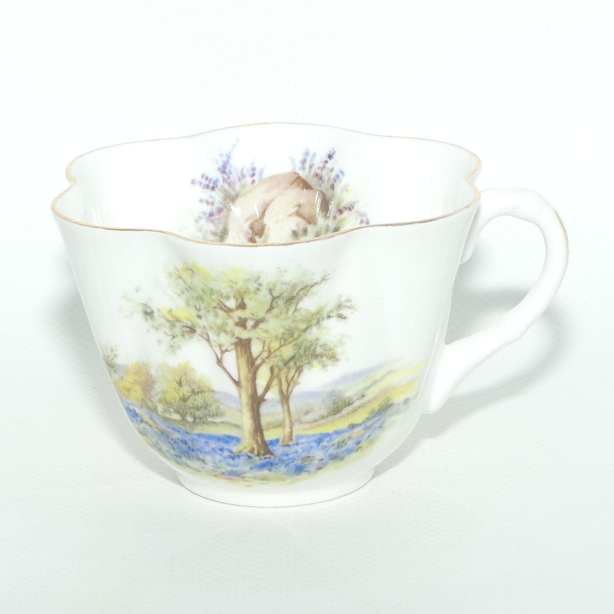 Shelley Dainty shape Bluebell Wood trio | 14286