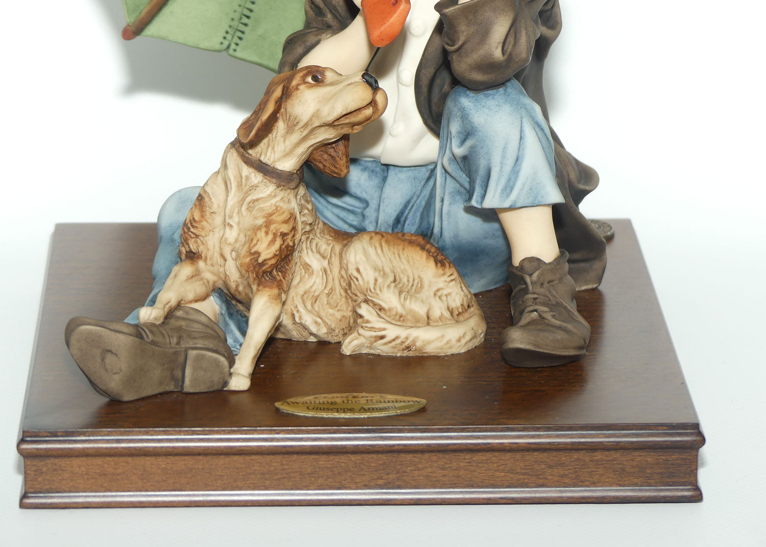 Giuseppe Armani Florence figure | 1501C | Awaiting the Rainbow | Boxed