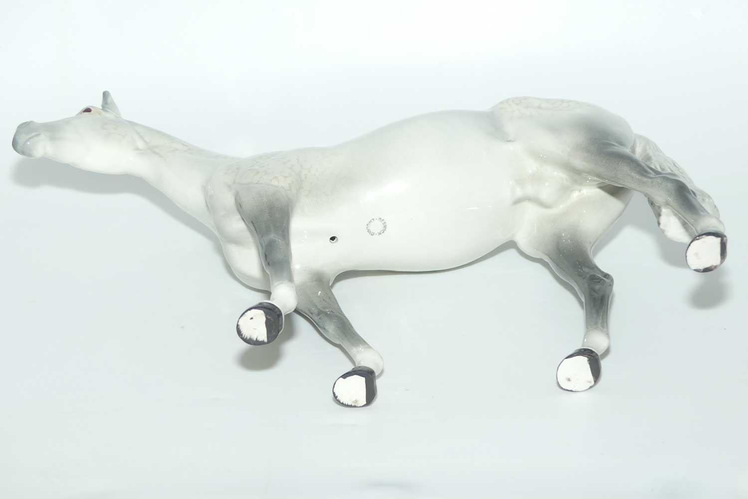 #1564 Beswick Large Racehorse | Grey