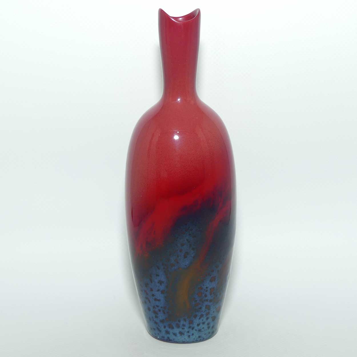 Royal Doulton Flambe Veined 1603 vase