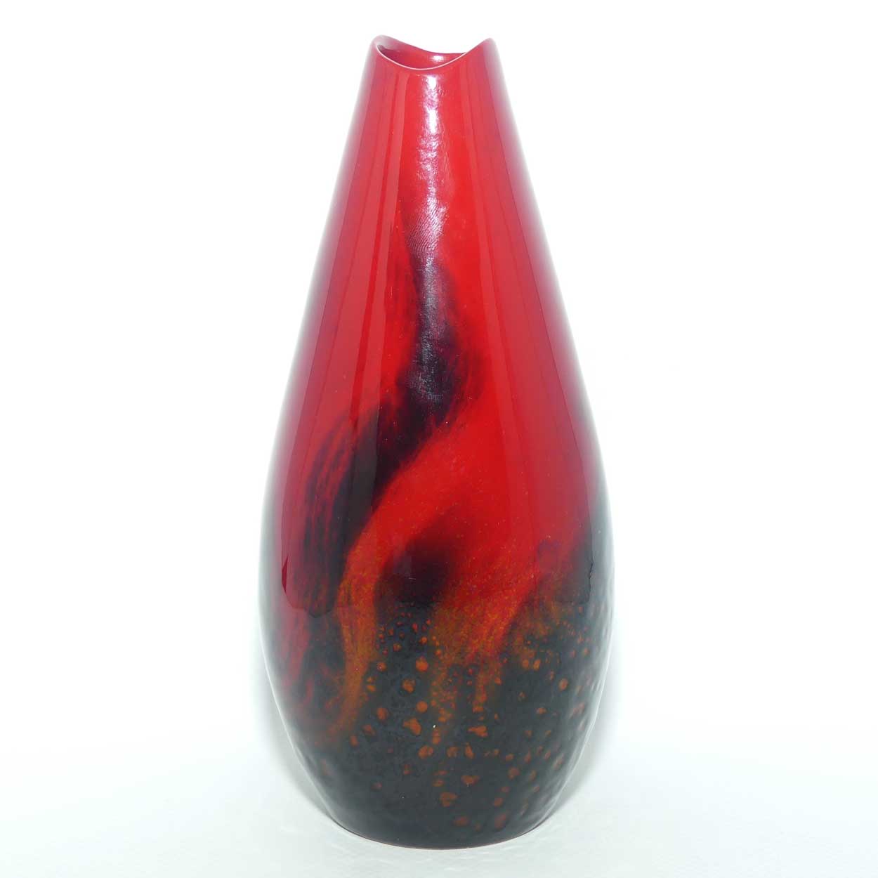 Royal Doulton Flambe Veined 1613 vase