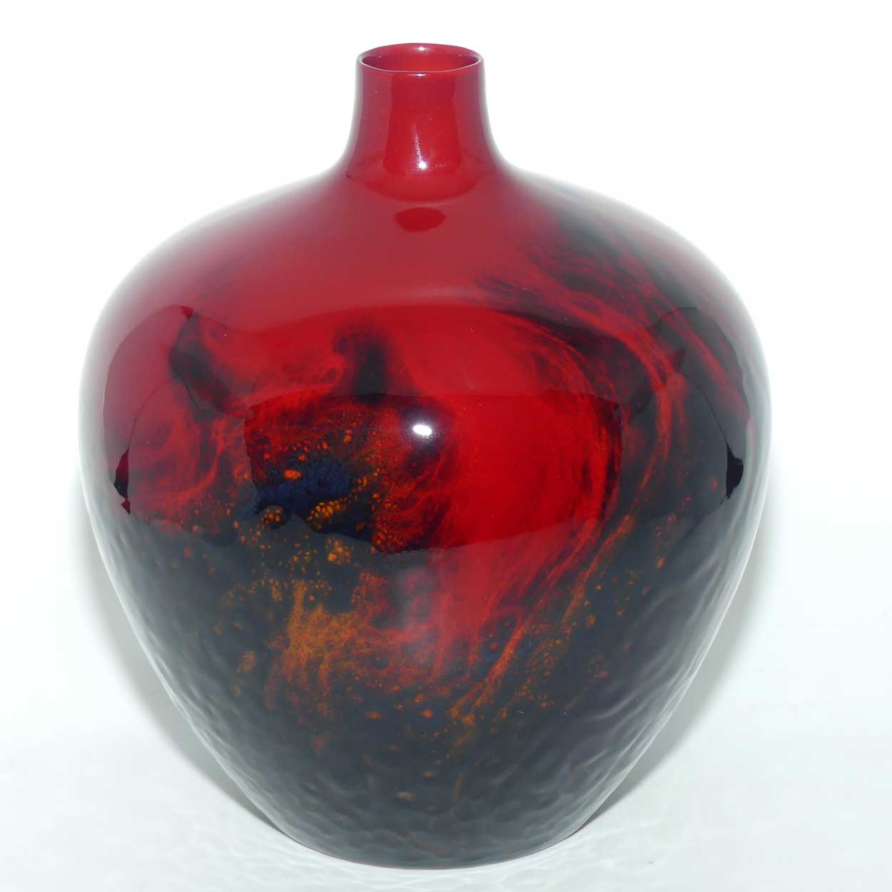 Royal Doulton Flambe Veined 1616 vase #3