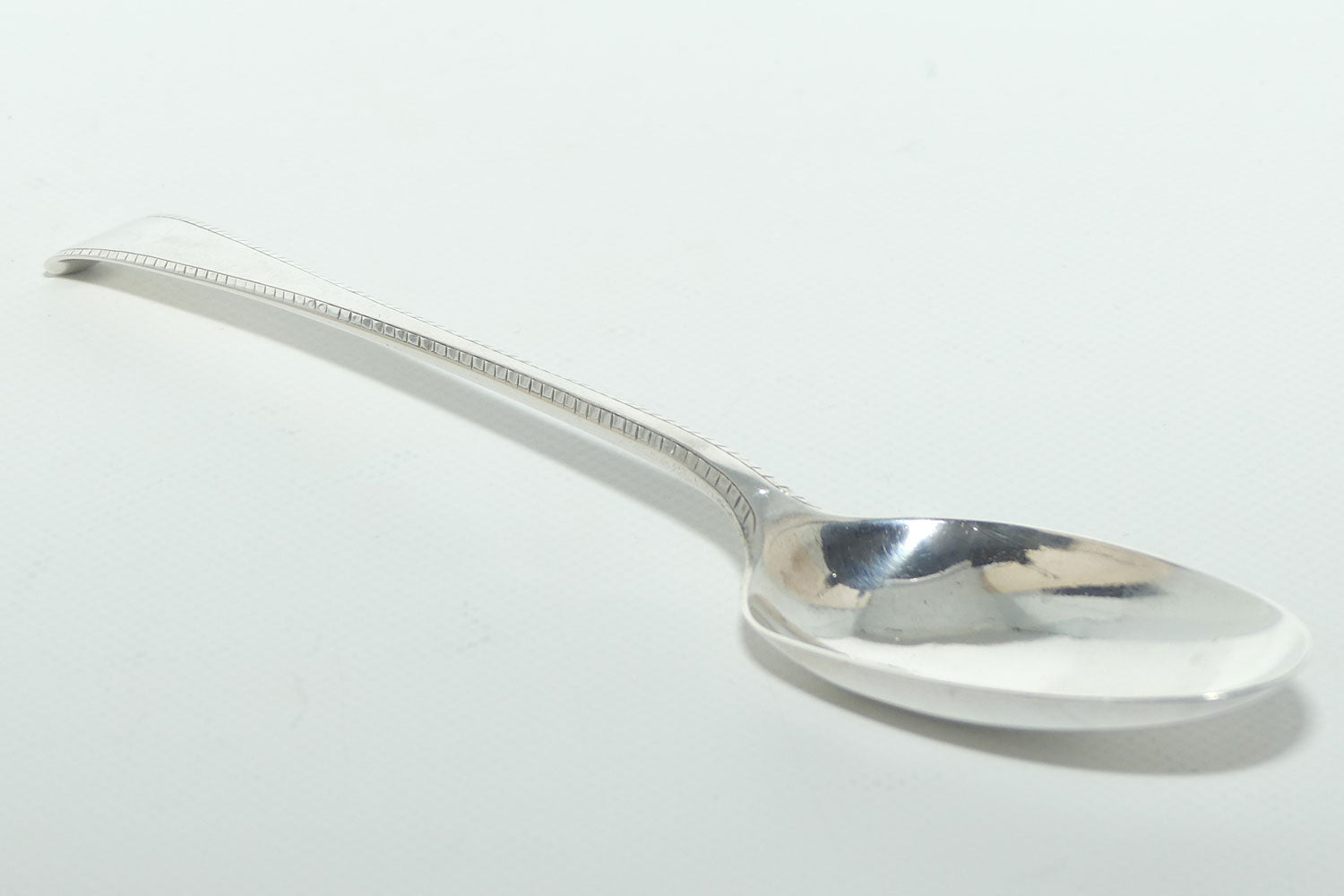 Georgian Sterling Silver Spoon | Old English pattern with Bright Cut edge | London 1770's | Chawner