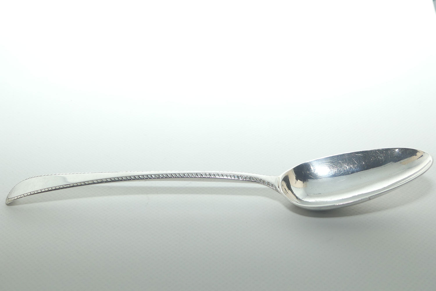 Georgian Sterling Silver Spoon | Old English pattern with Bright Cut edge | London 1778