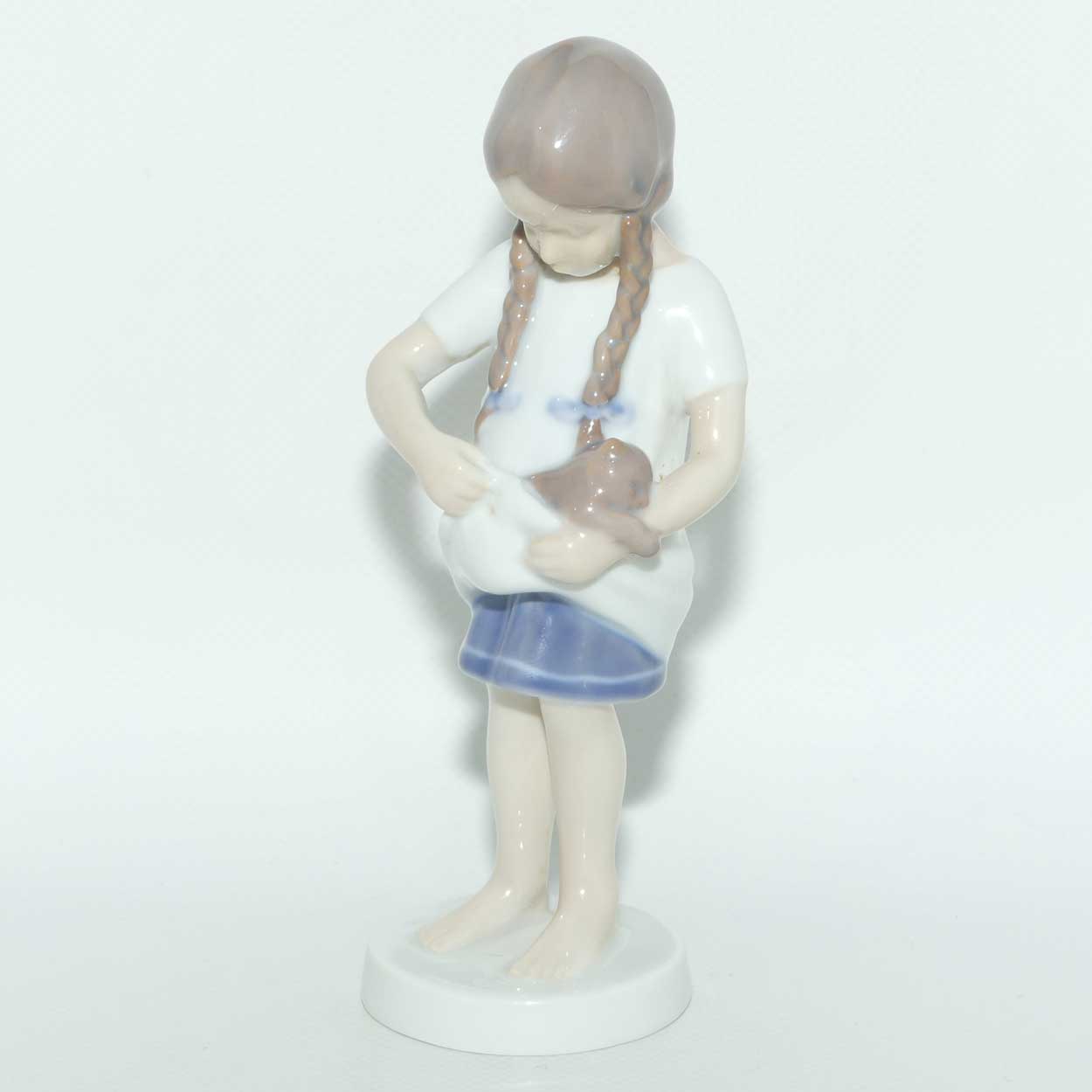 Bing and Grondahl Little Mother | Girl with Cat | #1779