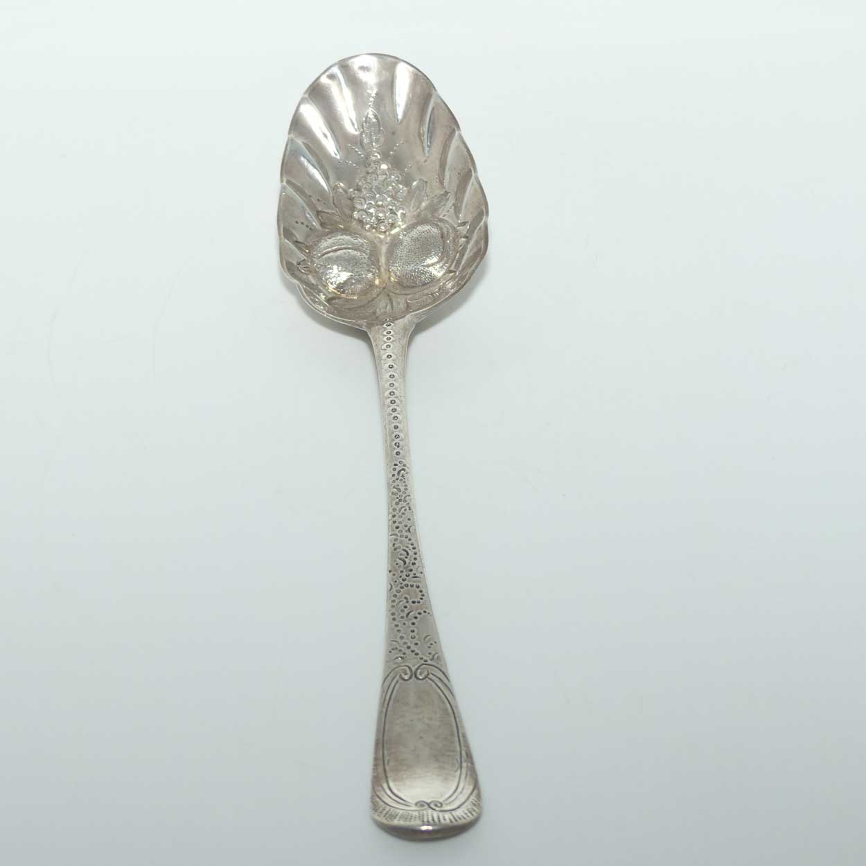 Georgian Sterling Silver Berry Spoon | London 1791 | Smith and Fearn