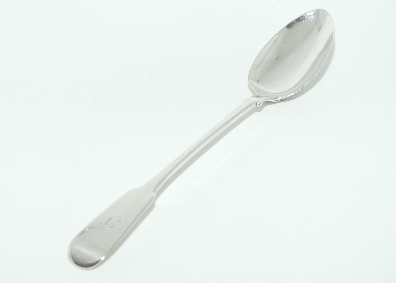 Georgian | Geo III | Sterling Silver Fiddle pattern basting spoon | London 1803 | Thomas Barker