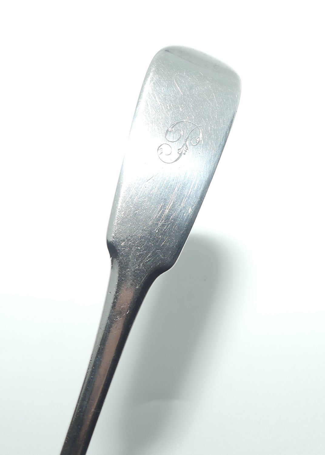 Georgian | Geo III | Sterling Silver Fiddle pattern basting spoon | London 1803 | Thomas Barker
