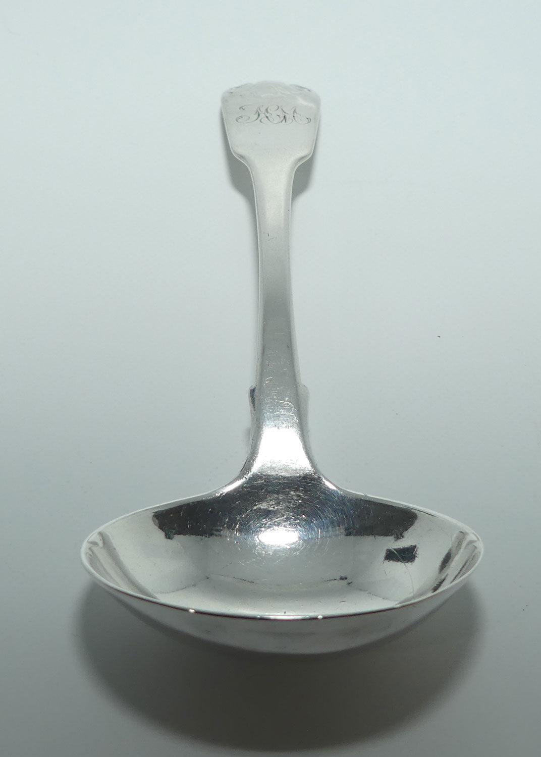 Georgian | Geo III | Sterling Silver Fiddle and Shell pattern sauce ladle | Newcastle 1803