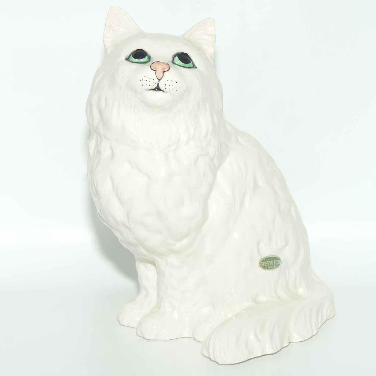 #1867 Beswick Persian Cat | Seated | Looking Up | #1