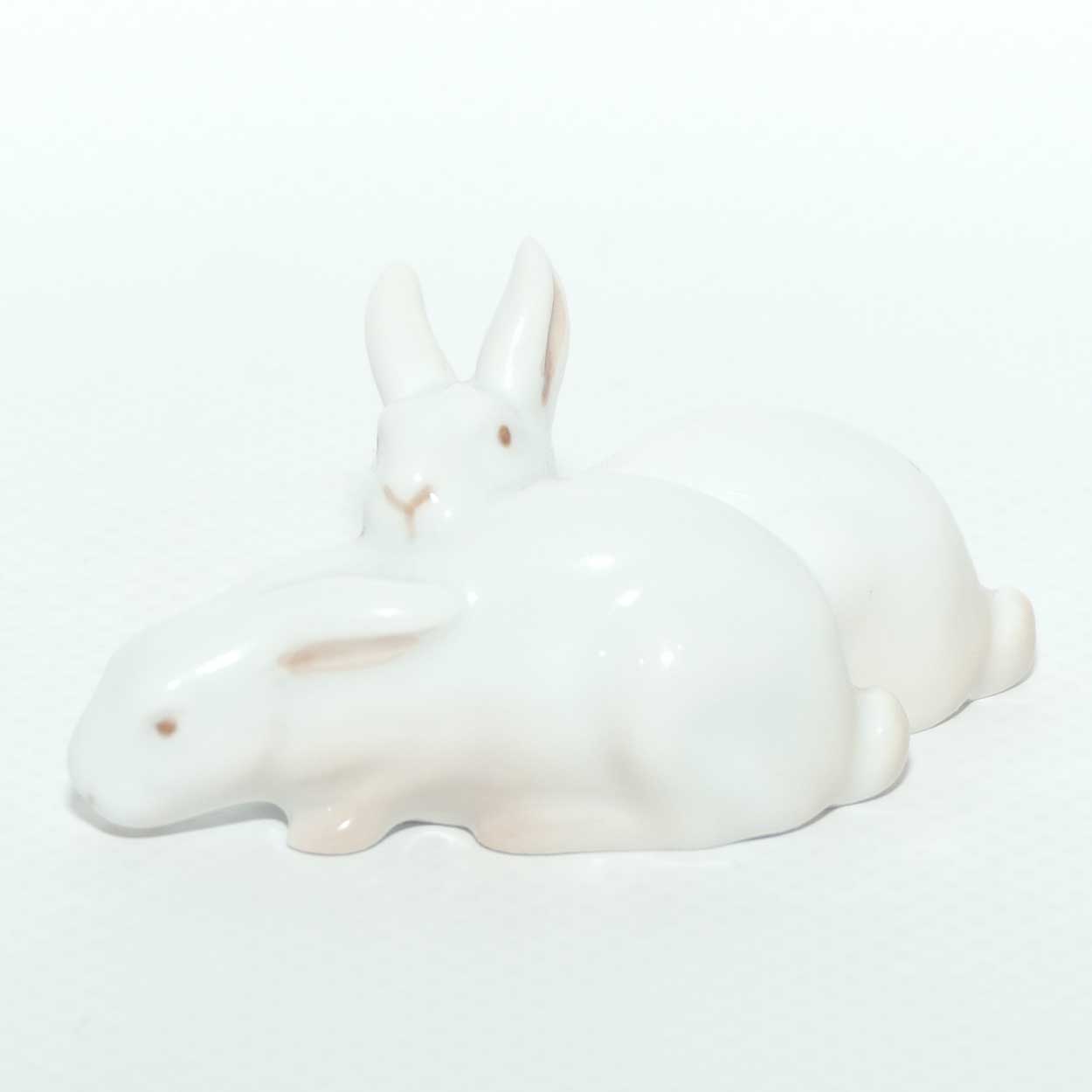 Bing and Grondahl figure 1875 | Pair of Rabbits | Tiny