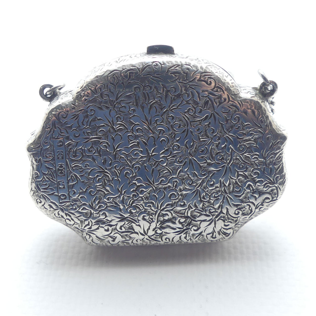 Victorian era Sterling Silver Ladies coin purse | Birmingham 1883