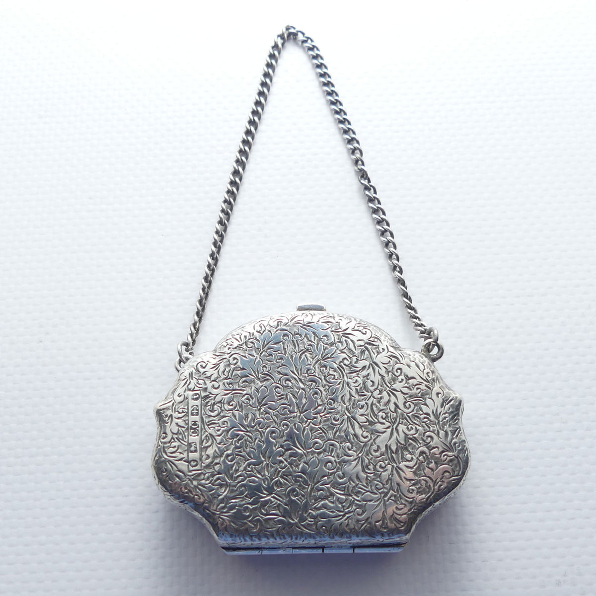 Victorian era Sterling Silver Ladies coin purse | Birmingham 1883