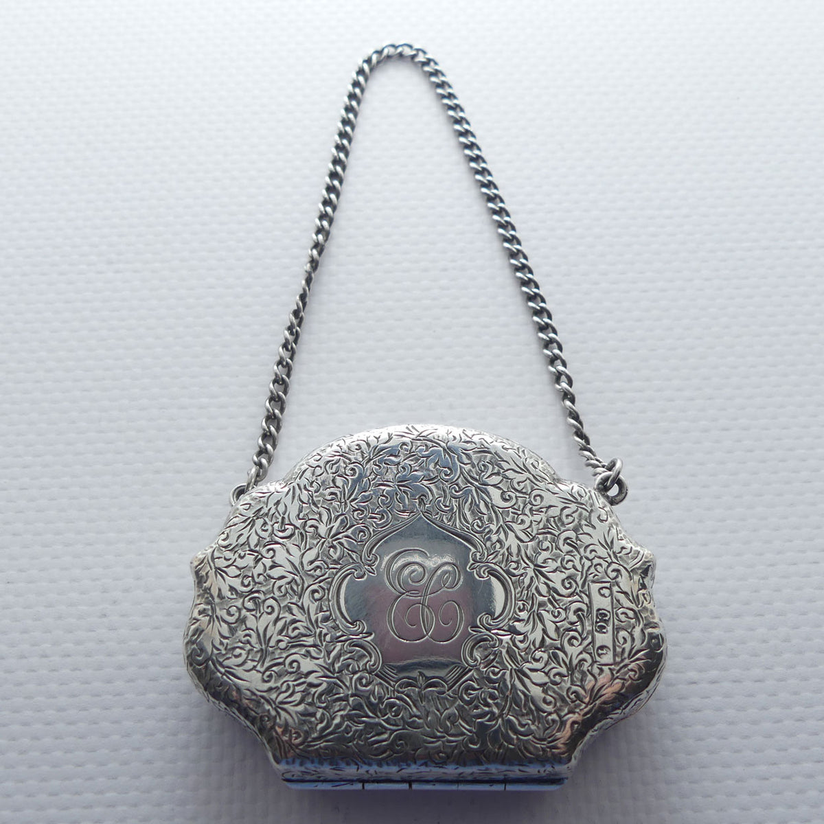 Victorian era Sterling Silver Ladies coin purse | Birmingham 1883