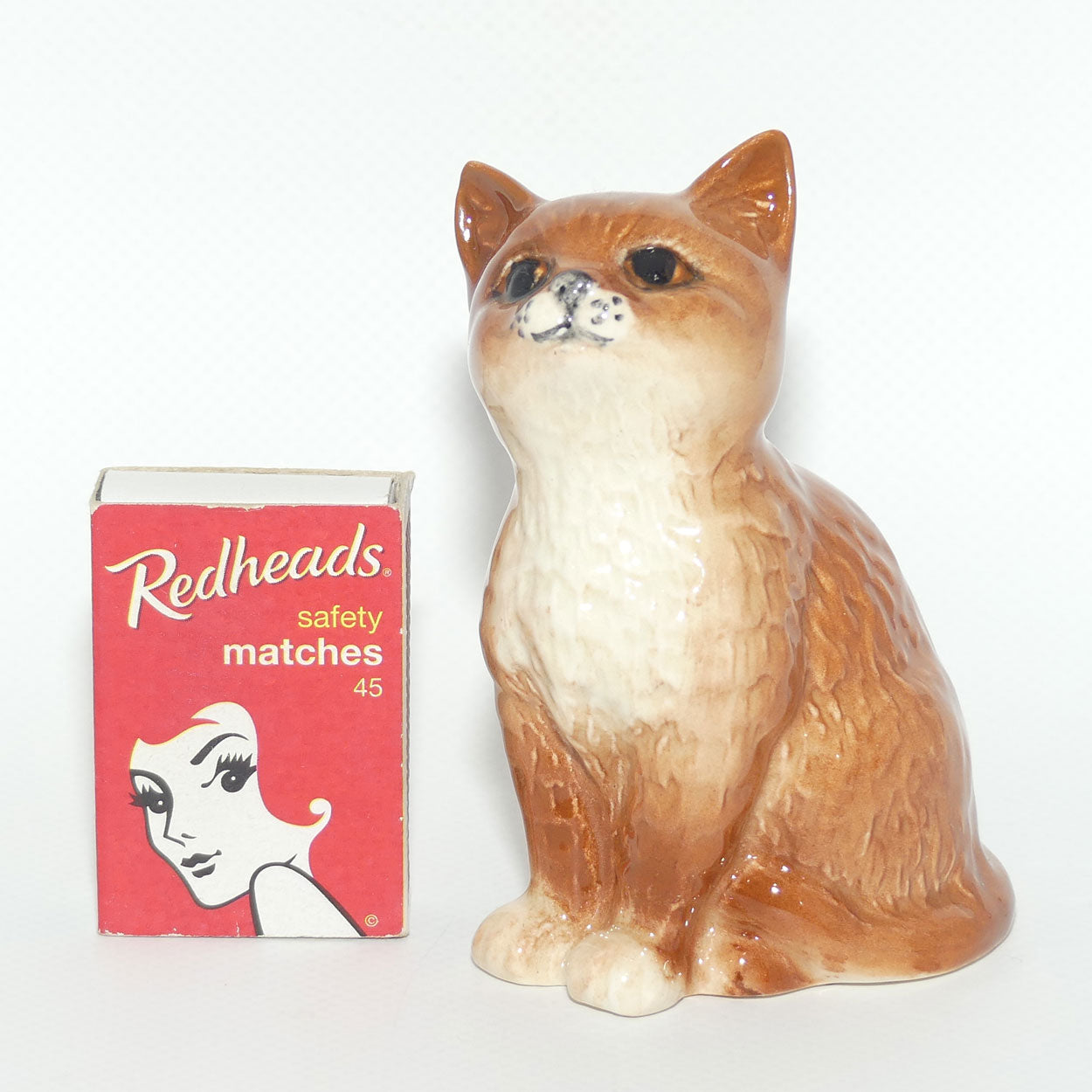 #1886 Beswick Persian Kitten | Ginger