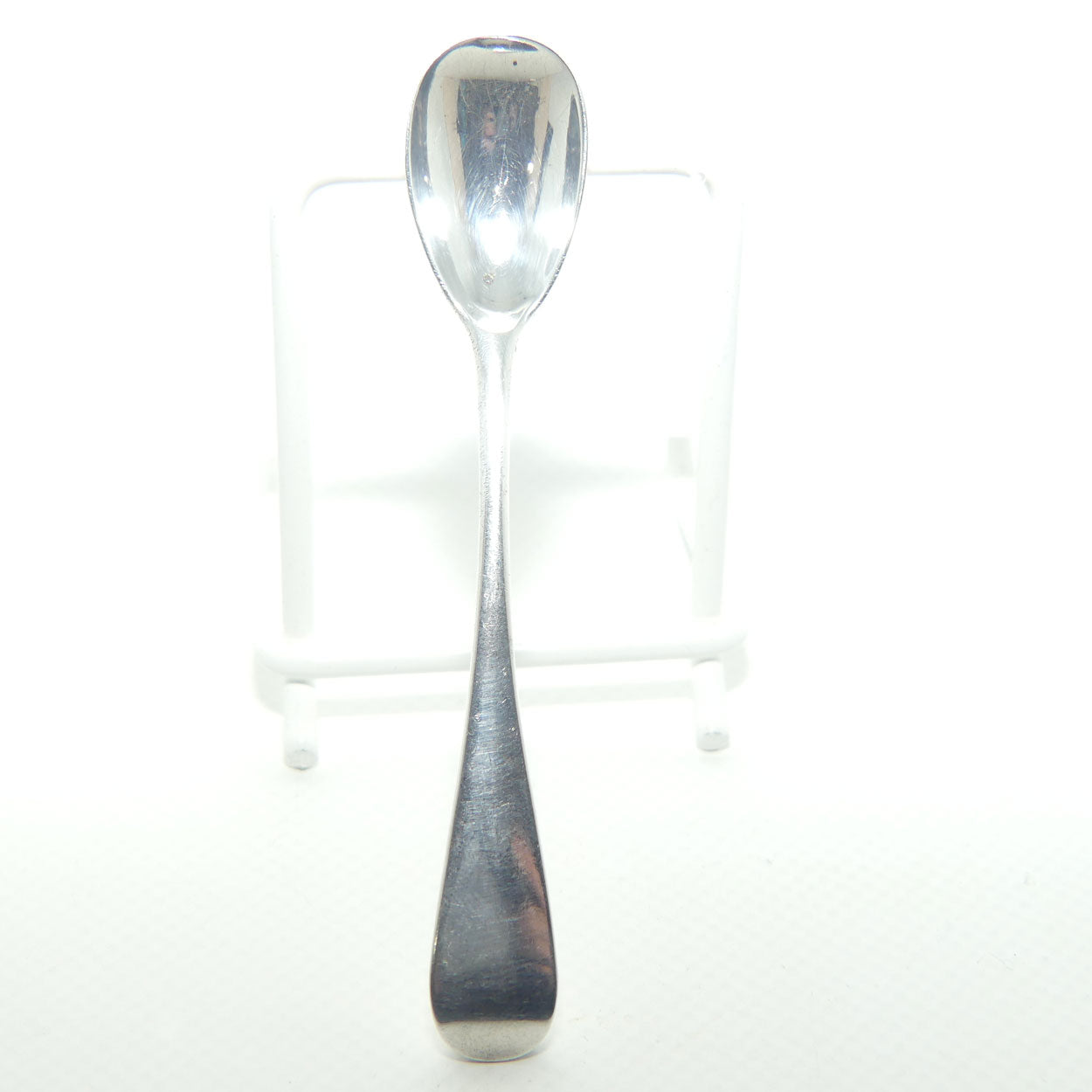 Victorian era Sterling Silver mustard spoon | London 1892 | 11.1grams
