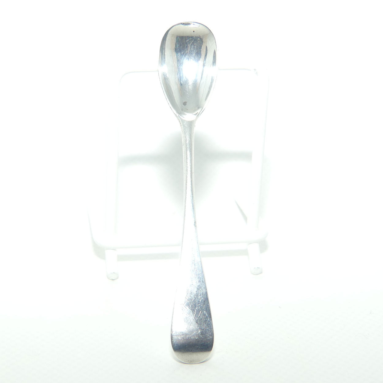 Victorian era Sterling Silver mustard spoon | London 1892 | 11.1grams