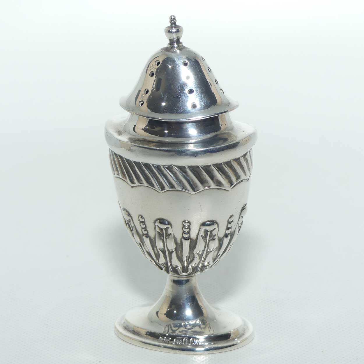 late Victorian era Sterling Silver pepperette | Birmingham 1893