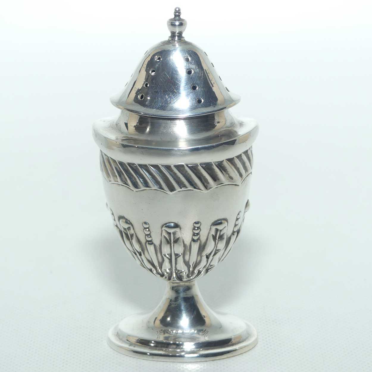 late Victorian era Sterling Silver pepperette | Birmingham 1893