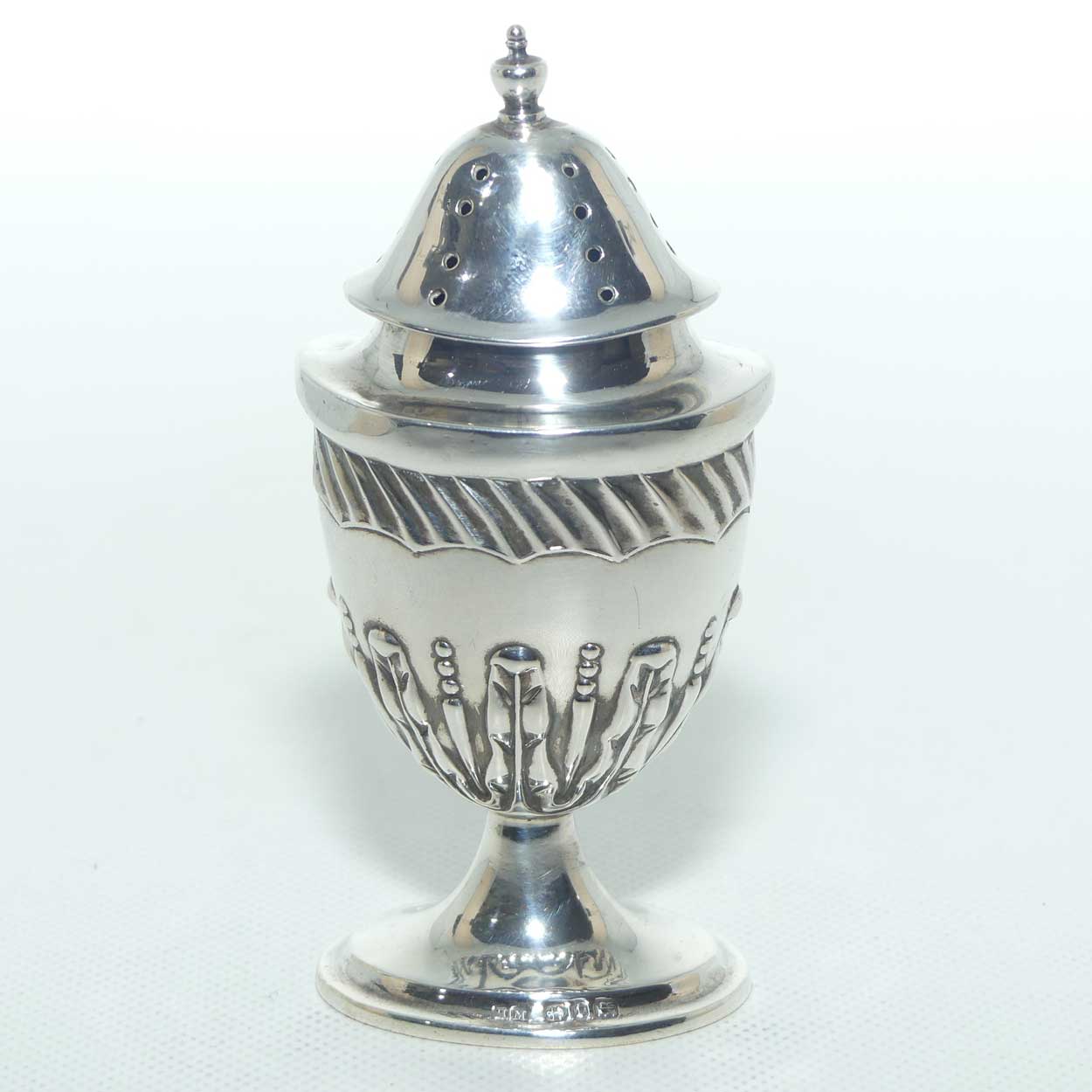late Victorian era Sterling Silver pepperette | Birmingham 1893