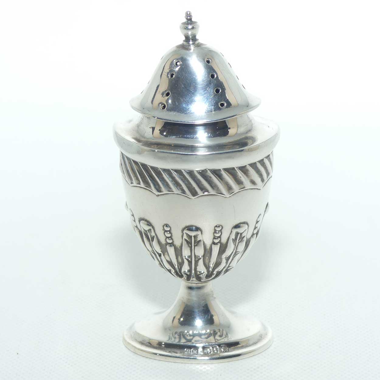 late Victorian era Sterling Silver pepperette | Birmingham 1893