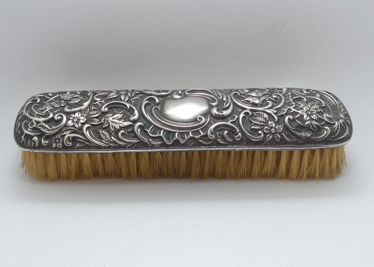 Edwardian era Sterling Silver clothes brush | Birmingham 1904