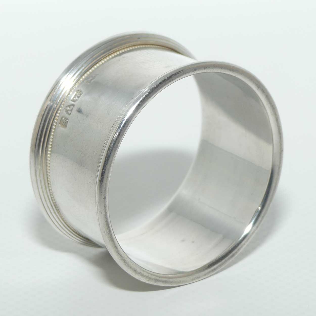 Edwardian era Sterling Silver napkin or serviette ring | Chester 1912 | 17g