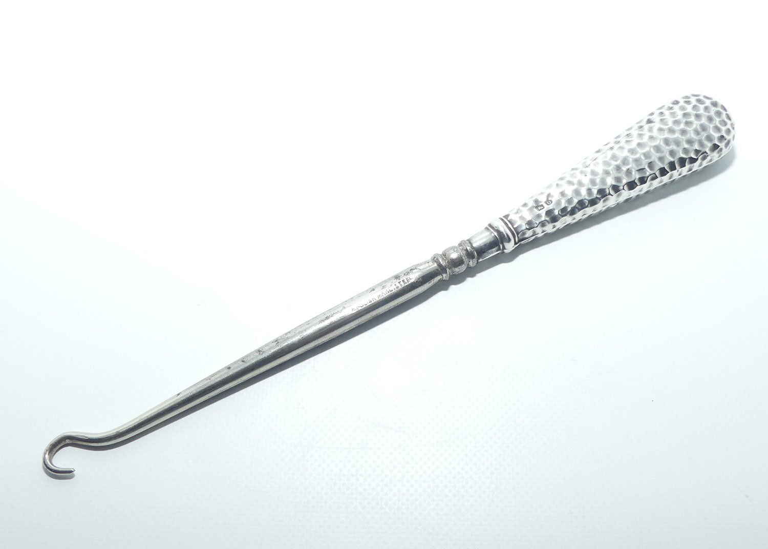 Sterling Silver Ladies Button or Corset hook | Birmingham 1913