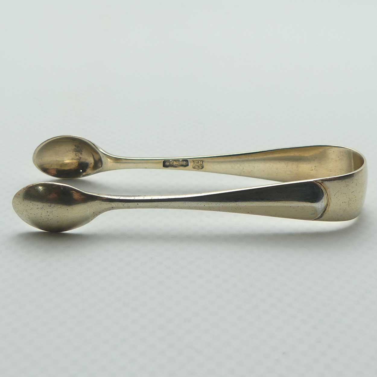 Sterling Silver and Gilt miniature sugar nips | Sheffield 1923
