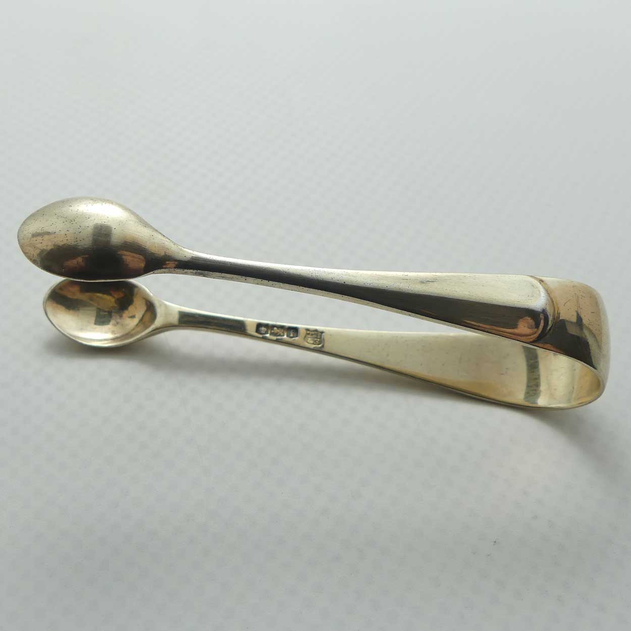 Sterling Silver and Gilt miniature sugar nips | Sheffield 1923