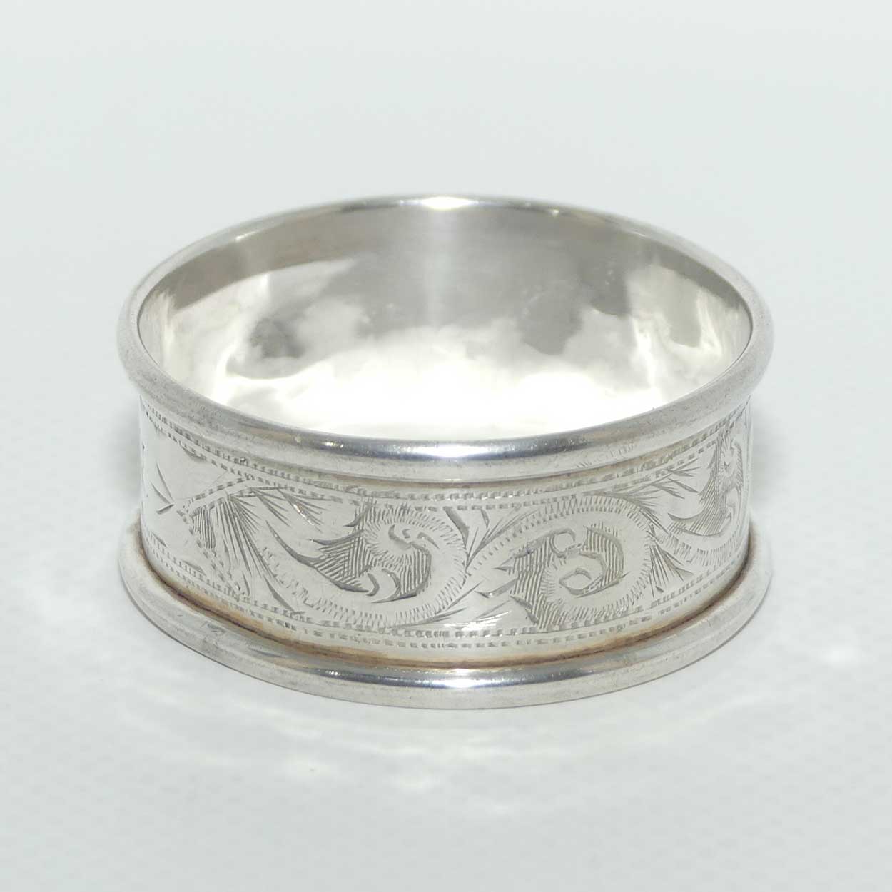 Fine Sterling Silver napkin or serviette ring | Birmingham 1923 | 8g