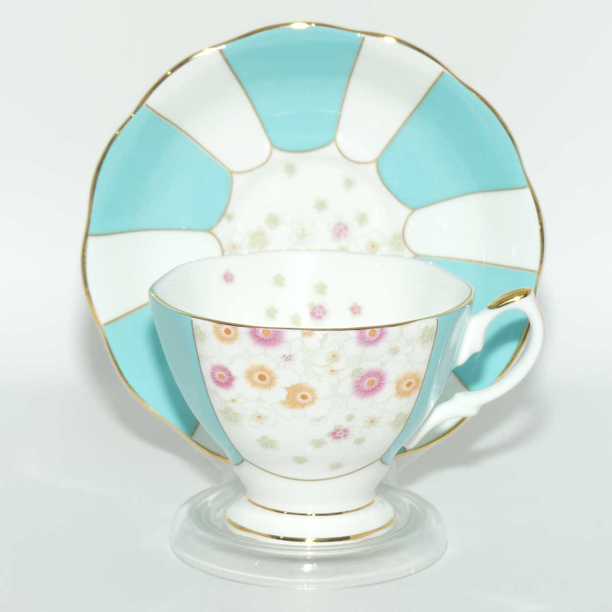 Royal Albert duo | 100 Years of Royal Albert | 1930's Mint Deco