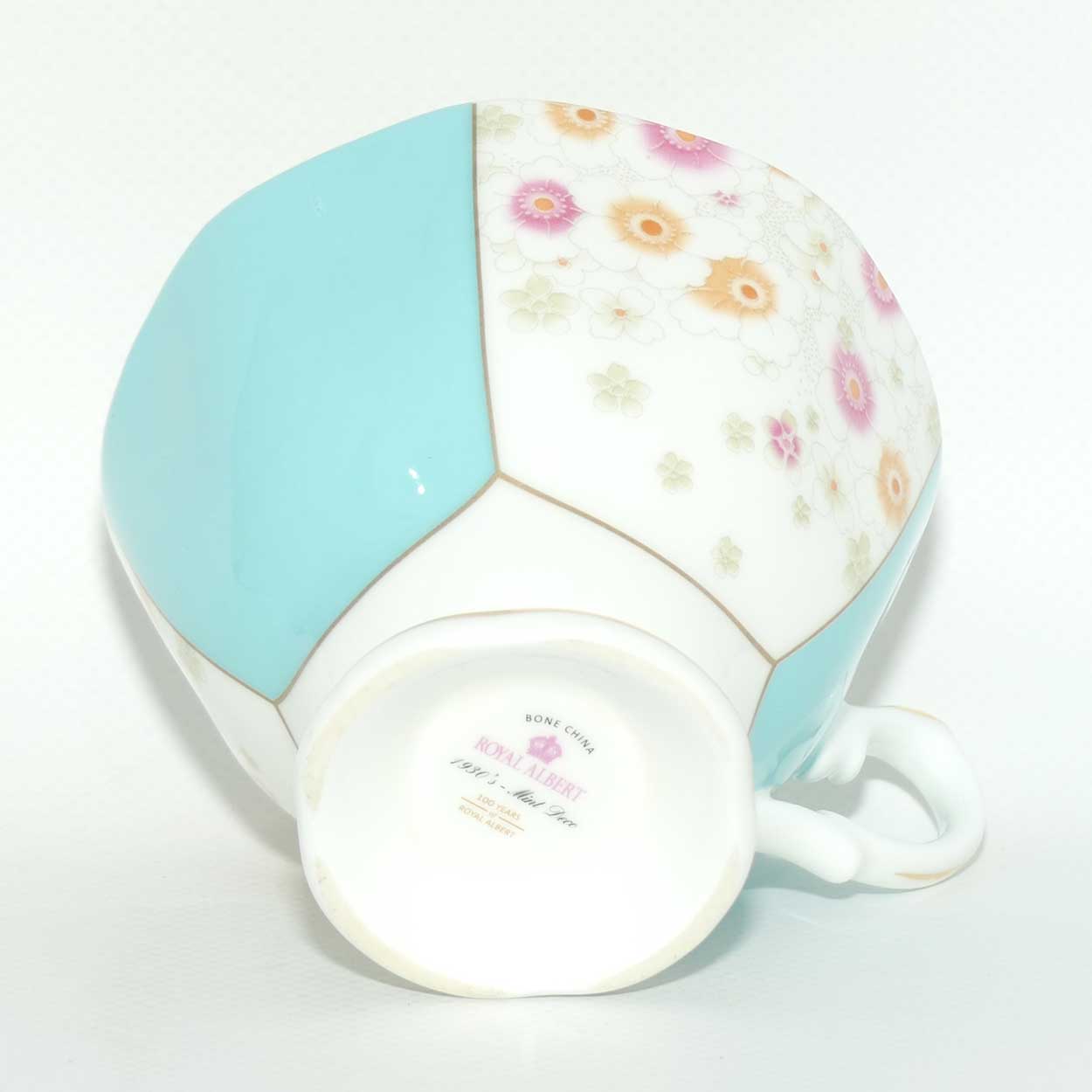 Royal Albert duo | 100 Years of Royal Albert | 1930's Mint Deco