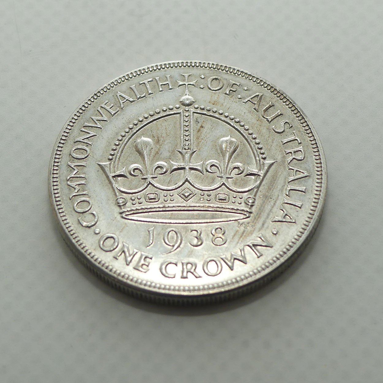 Australian 1938 Crown George VI EF+