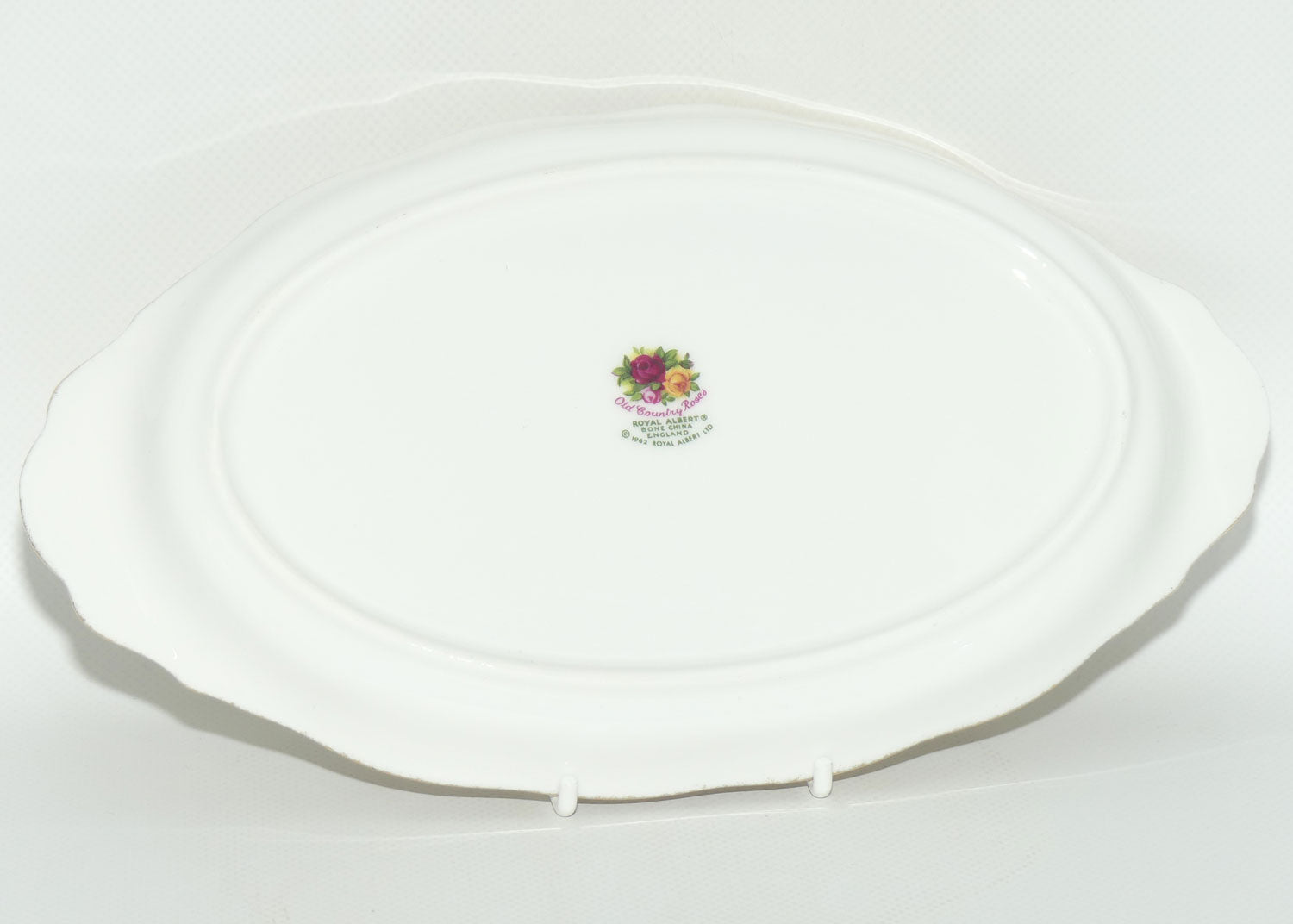 Royal Albert Bone China England Old Country Roses Milk and Sugar on Tray | Tea Size | © 1962 Royal Albert Ltd backstamp | #2