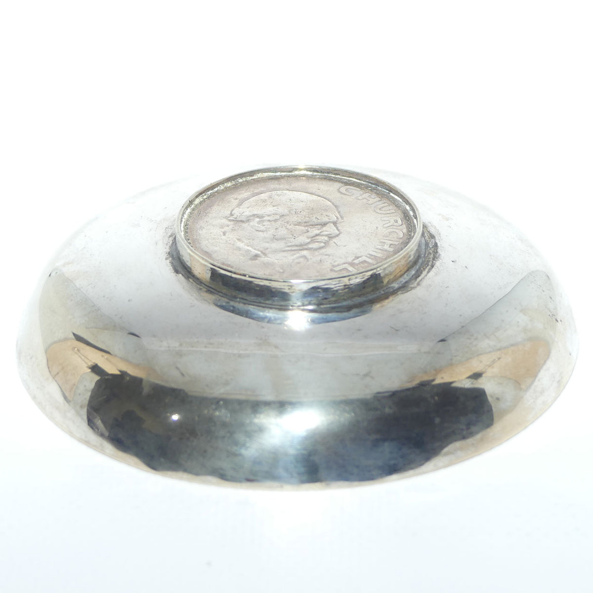 1965 Winston Churchill Commemorative Crown set in Silver Plated surround