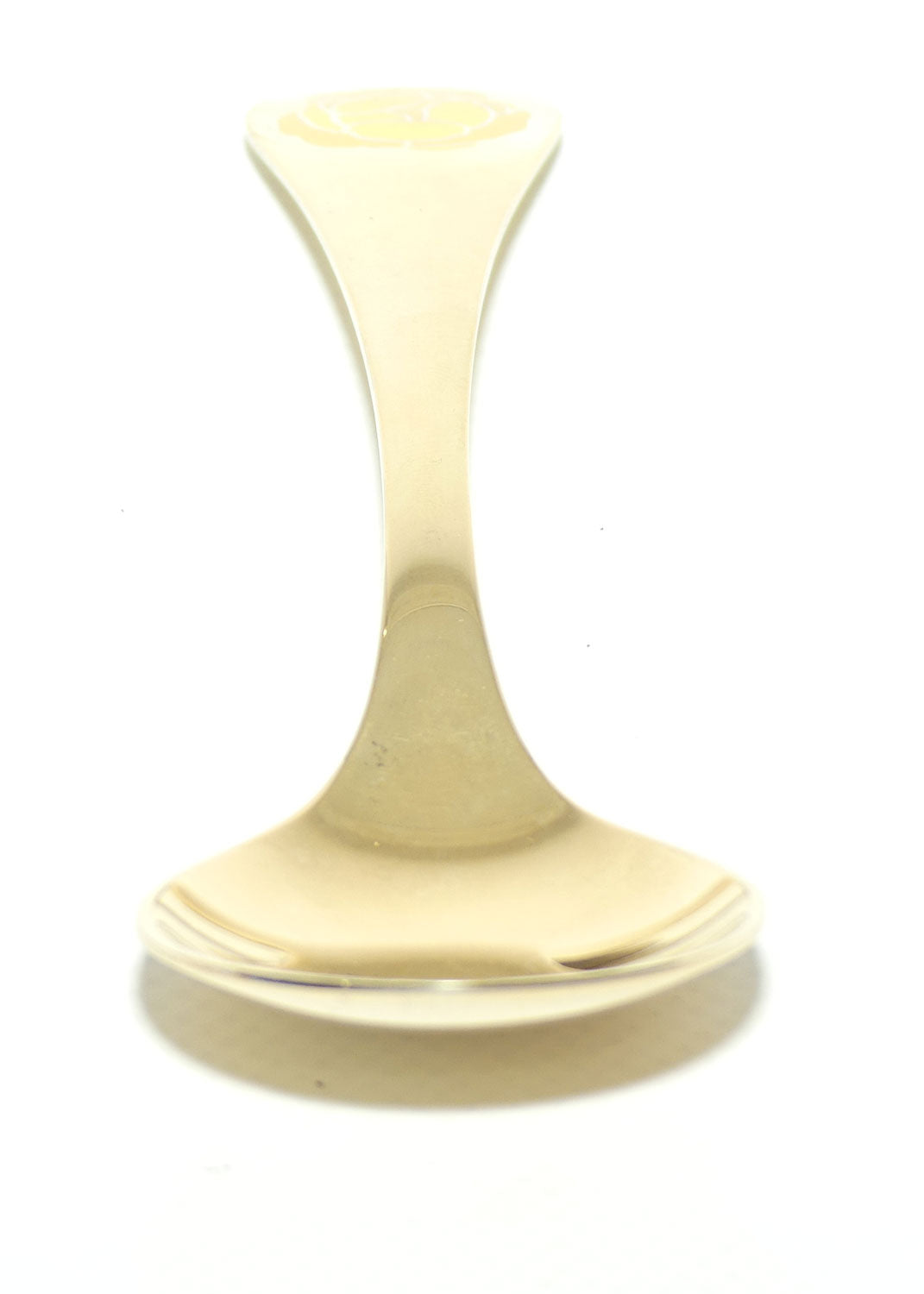 Georg Jensen Sterling Silver and Gold Vermeil Annual Spoon with inset enamel decoration | 1978 Globe Flower | boxed