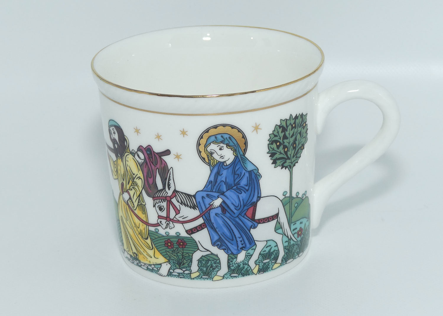 Royal Doulton Noel | Christmas duo | 1981 The Journey to Bethlehem