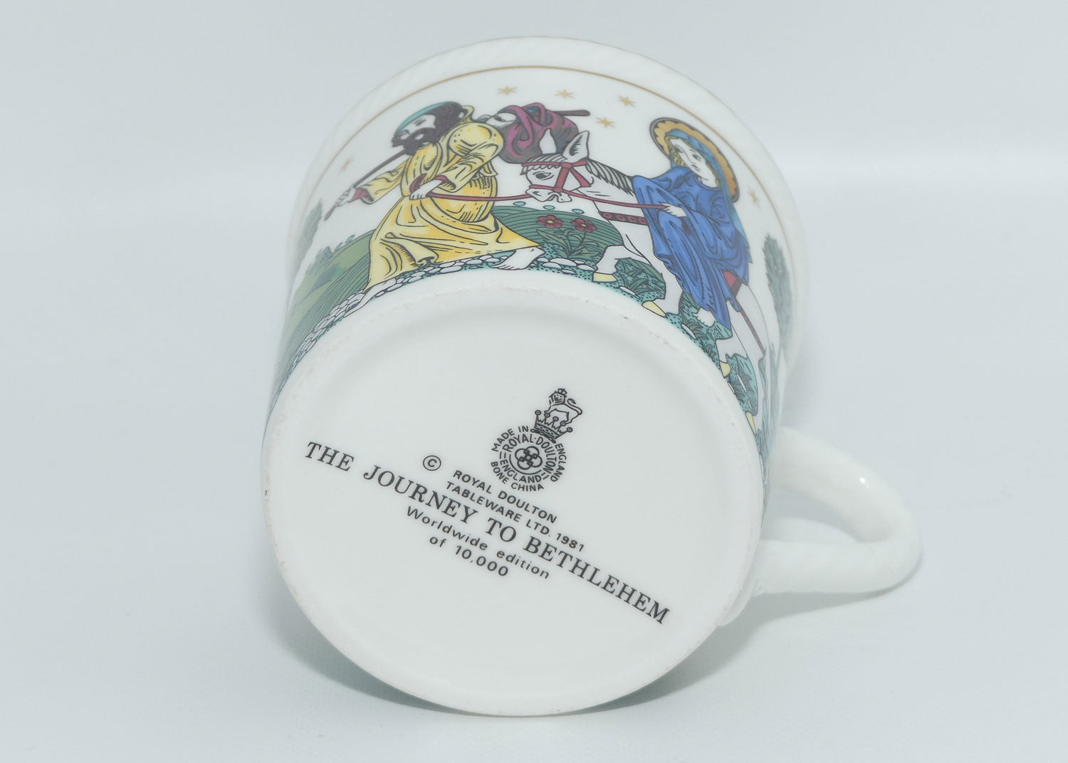 Royal Doulton Noel | Christmas duo | 1981 The Journey to Bethlehem