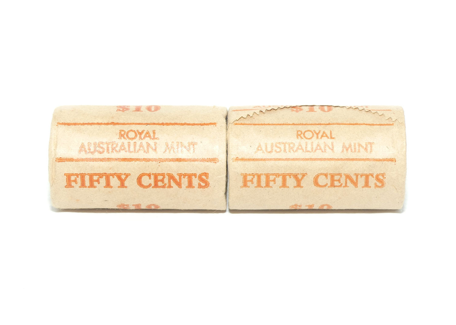 RAM 1982 Australia Commonwealth Games 50c $10 Mint Rolls | 2 rolls in total