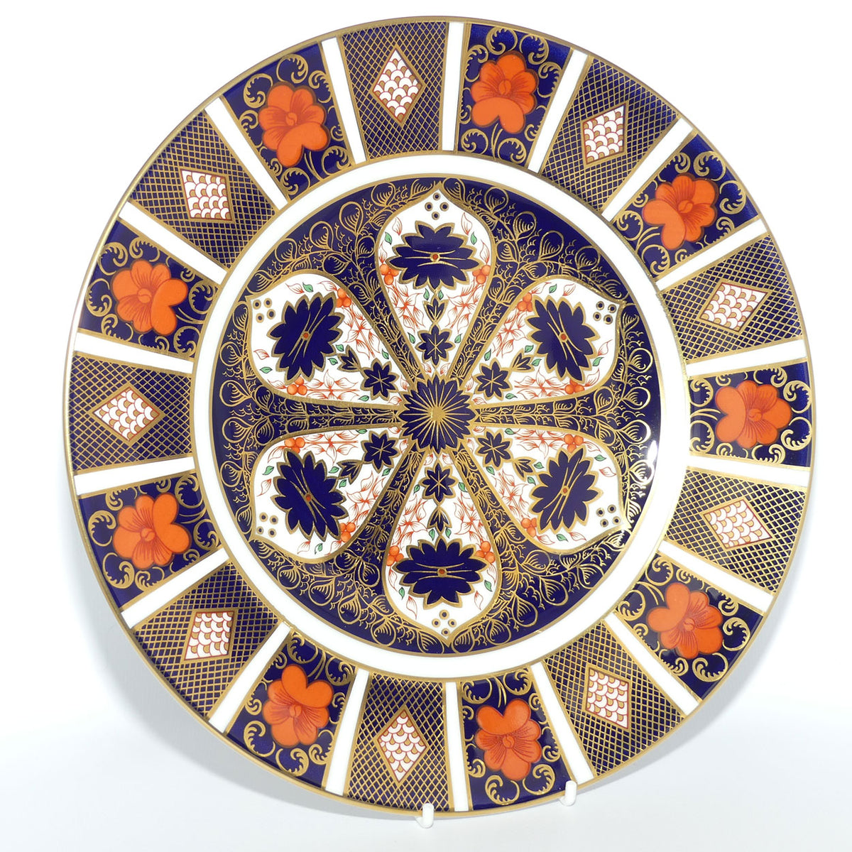 Royal Crown Derby Old Imari 1128 plate | 27cm diam | c.1991
