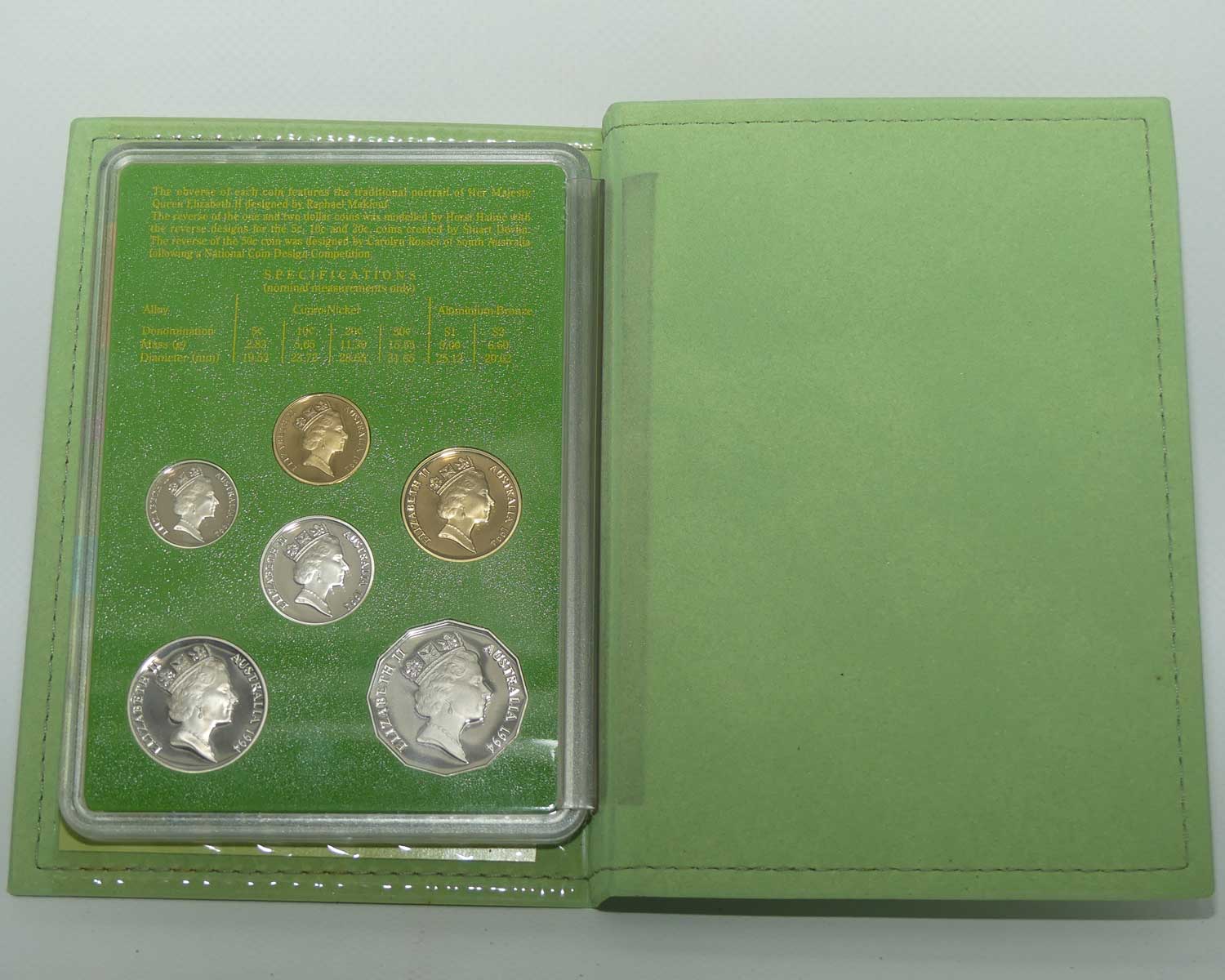 RAM 1994 Proof Set | Six Coin Set including 1994 50c Year of the Family