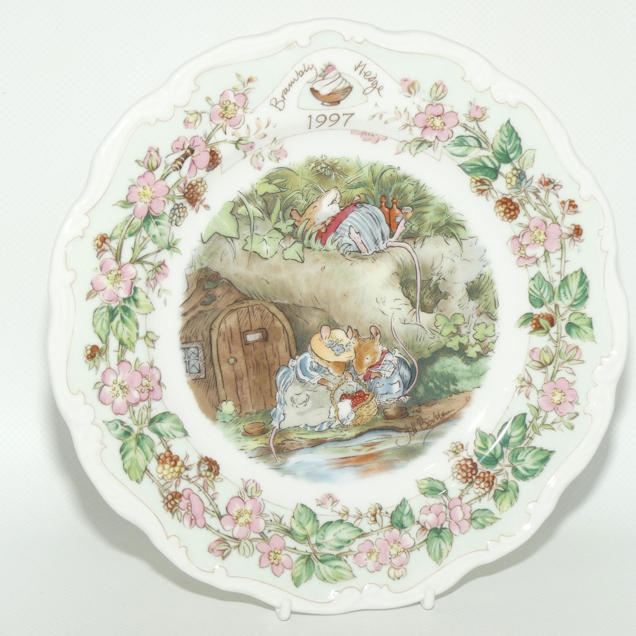 Royal Doulton Brambly Hedge Giftware | Year Plates | 1997 | 20cm | boxed