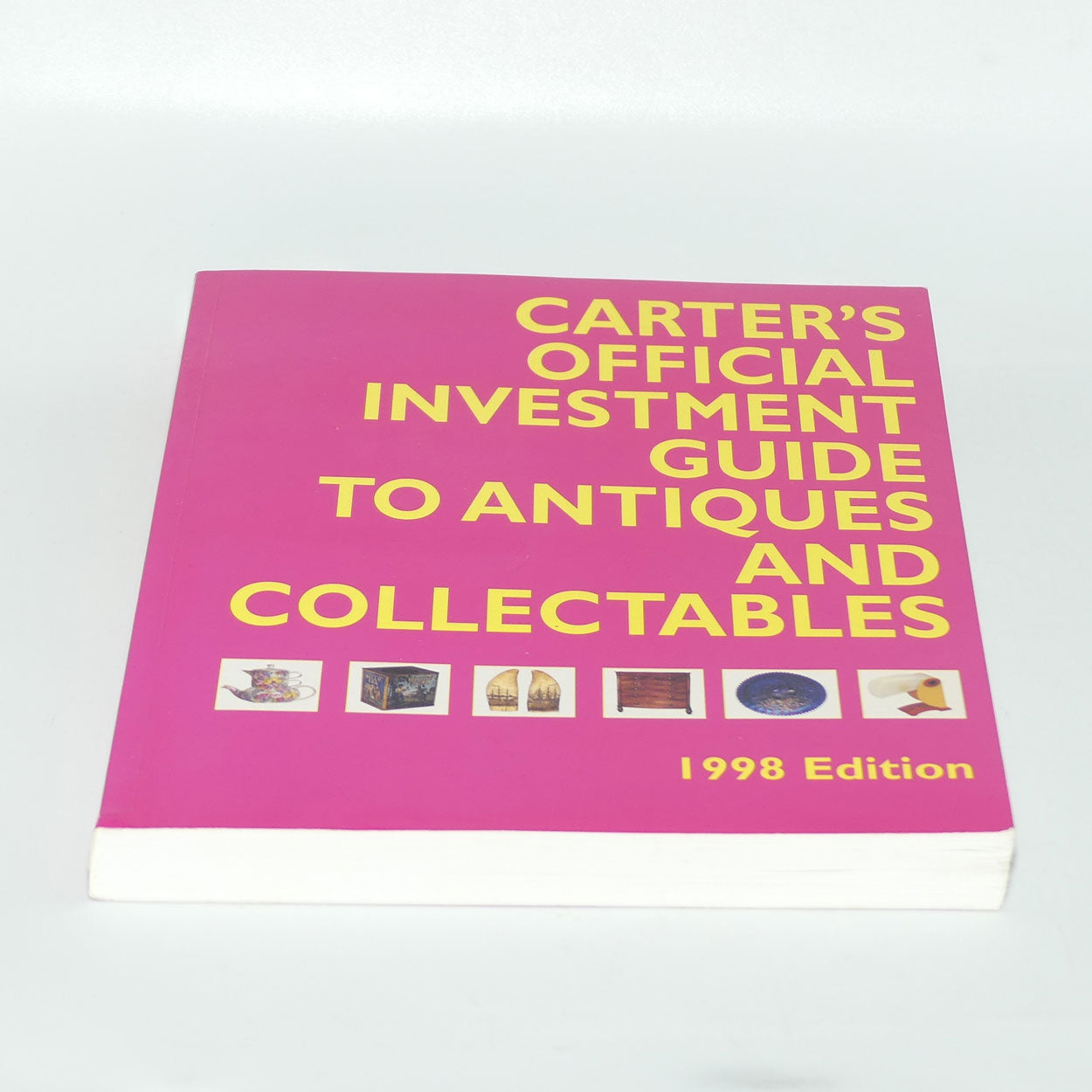 1998 Reference Book | Carter's Official Investment Guide to Antiques and Collectables | paperback